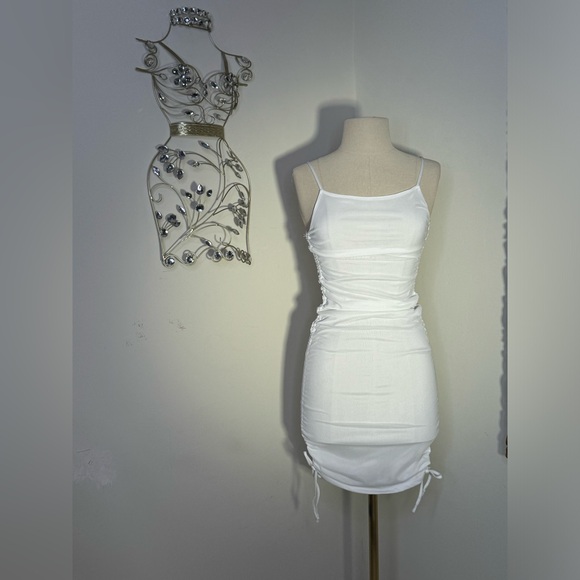 Bodycon Mini Dress Summer Spaghetti Strap Party Club Dresses / beach Dress - Picture 1 of 5